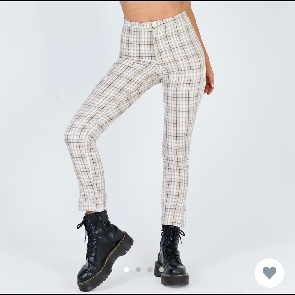 Cher Check Pants